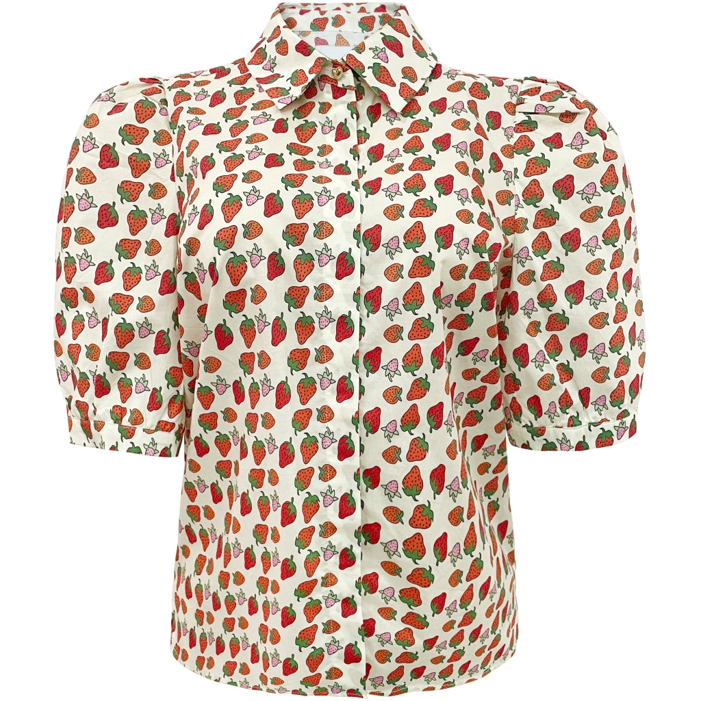 LIBERTÃ dame bluse FLORA - STRAWBERRY